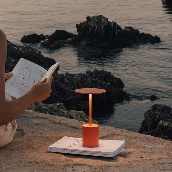 Lámpara LED de mesa portátil YORU recargable, colores - 2700K, 400Lm, 2.6W ambiente, interior y exterior