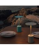 Lámpara LED de mesa portátil YORU recargable, colores - 2700K, 400Lm, 2.6W ambiente, interior y exterior