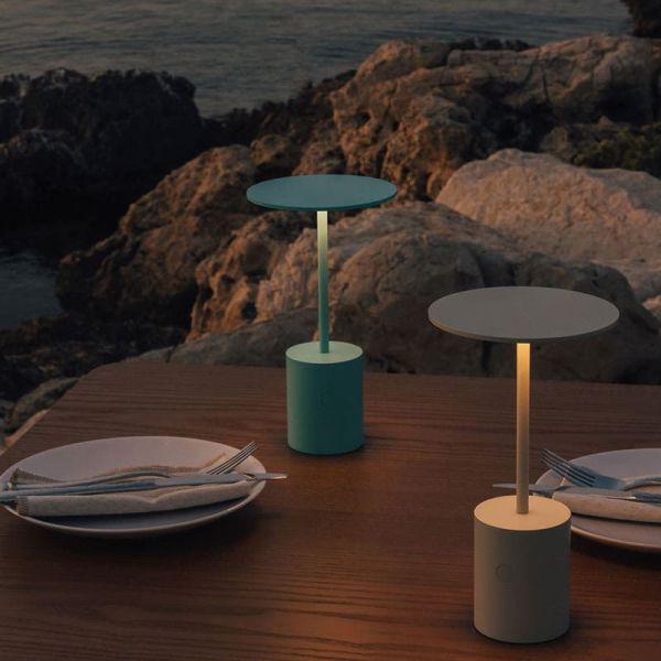 Lámpara LED de mesa portátil YORU recargable, colores - 2700K, 400Lm, 2.6W ambiente, interior y exterior