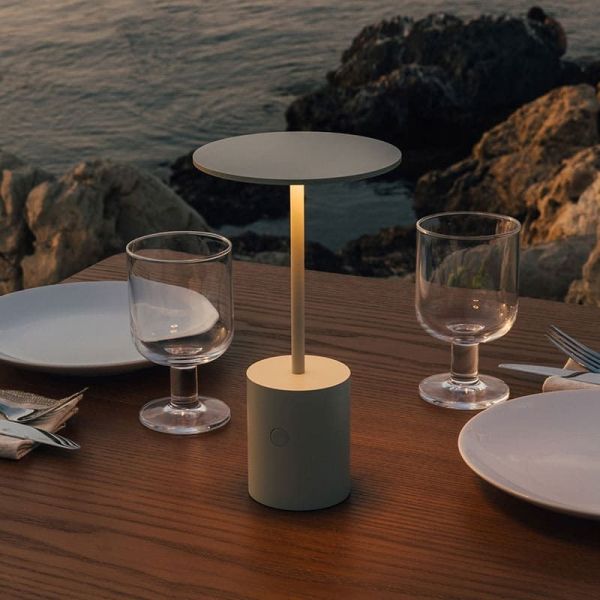 Lámpara LED de mesa portátil YORU recargable, colores - 2700K, 400Lm, 2.6W ambiente, interior y exterior
