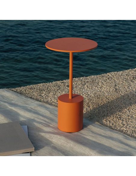 Lámpara LED de mesa portátil YORU recargable, colores - 2700K, 400Lm, 2.6W ambiente, interior y exterior