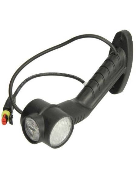 Chariot LED avec connecteur Superseal 2 broches Schmitz Cargobull 12V 24V Superpoint III | LéonLeds