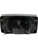 Faro LED rectangular empotrable Delantero con Luz de Carretera, Luz de Cruce, Posición y Luz Diurna | LeonLeds