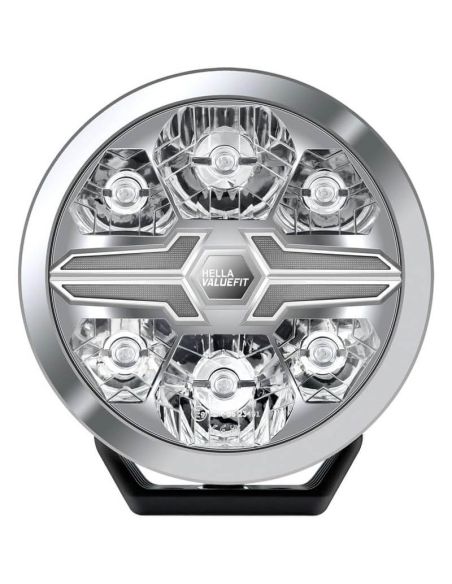 Faro LED redondo largo alcance Homologado 7" Luz de Posición Blanca y Ambar R10 ECE-R149 y ECE-R148 25 Hella | LeonLeds