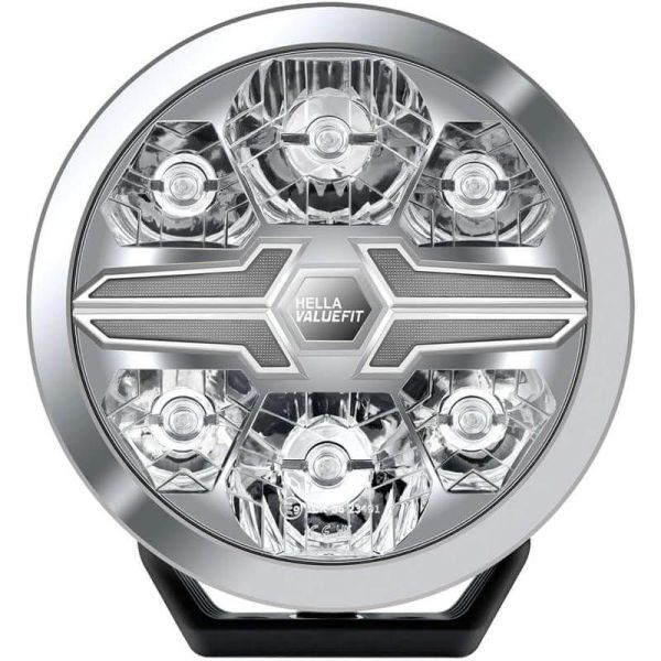 Faro LED redondo largo alcance Homologado 7" Luz de Posición Blanca y Ambar R10 ECE-R149 y ECE-R148 25 Hella | LeonLeds