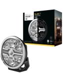 Farol LED redondo de longo alcance aprovado 7" Luz de posição branca e âmbar R10 ECE-R149 e ECE-R148 25 Hella | LeonLeds