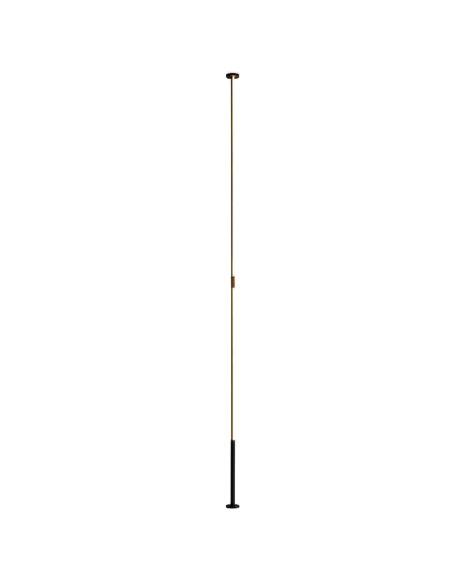 Lampadaire vertical noir 7354 Mantra | LéonLeds