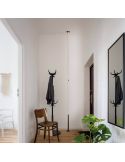 Lámpara de pie Vertical negro 7354 Mantra ambiente| LeonLeds