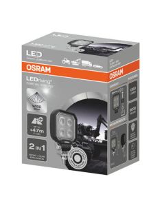 Faro de trabajo cuadrado LED mini 12V 24V 1.350Lm y 12W ECE R10 y ECE R148 VX80-WD Osram | LeonLeds 2