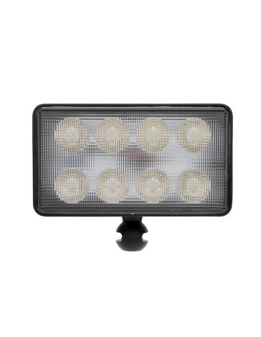 Farol LED retangular John Deere série 7000 8000 9000 e 7010 8010 | LeonLeds Iluminação