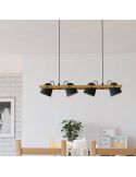 Lámpara de techo con 4 focos conectada Hornwood-Z Led Integrado RGB+TW 2.200Lm Eglo | LeonLeds