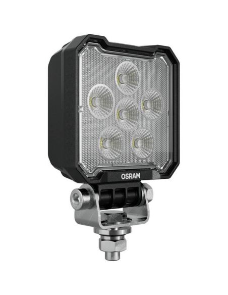 Poderoso farol LED quadrado 2000Lm 20W 12V 24V ECE R10 e ECE R148 VX100-WD LEDWL107-WD reverso | LeonLeds