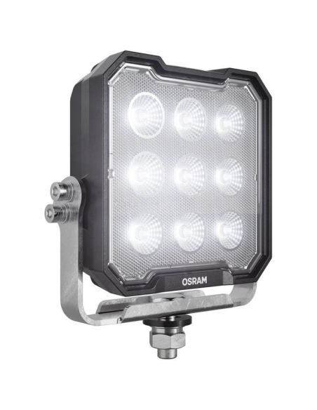 Faro LED cuadrado potente 3000Lm 30W 12V 24V ECE R10 y ECE R148 VX125-WD LEDWL108-WD Marcha Atras | LeonLeds