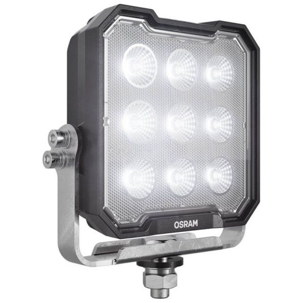 Faro LED cuadrado potente 3000Lm 30W 12V 24V ECE R10 y ECE R148 VX125-WD LEDWL108-WD Marcha Atras | LeonLeds
