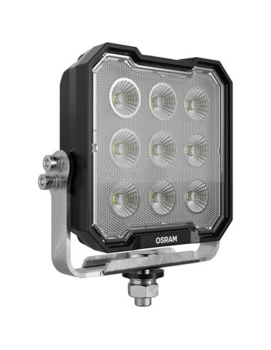 Faro LED cuadrado potente 3000Lm 30W 12V 24V ECE R10 y ECE R148 VX125-WD LEDWL108-WD Marcha Atras | LeonLeds