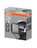 Faro LED cuadrado potente 3000Lm 30W 12V 24V ECE R10 y ECE R148 VX125-WD LEDWL108-WD Marcha Atras | LeonLeds