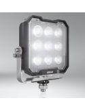 Faro LED cuadrado potente 3000Lm 30W 12V 24V ECE R10 y ECE R148 VX125-WD LEDWL108-WD Marcha Atras | LeonLeds