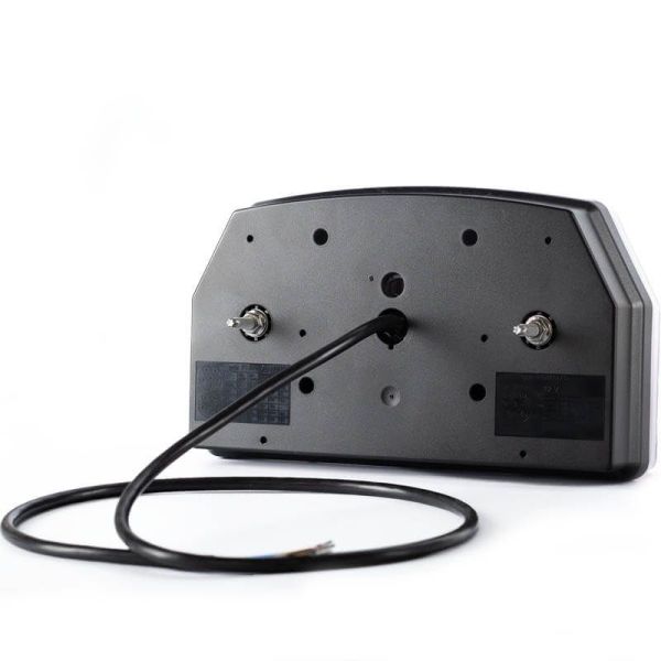 Piloto trasero LED con triangulo 12V 6 Funciones y Posición Efecto Neon AR F1 R1 S1 2A IIIA Con Cable FT-372 Fristom | LeonLeds