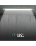 Ángulo de haz de Regleta LED Interior 10W de 30cm Vtac Pro 20344 | LeonLeds