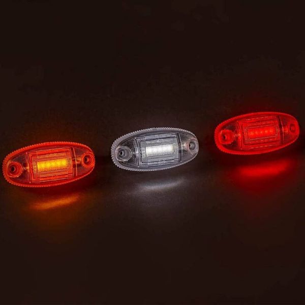 Potente luz de afastamento LED Branco, Âmbar ou Vermelho FT-068 European E9 aprovado com luz