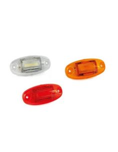 Piloto LED de galibo potente Blanco, Ambar o Rojo FT-068 Homologación Europea E9