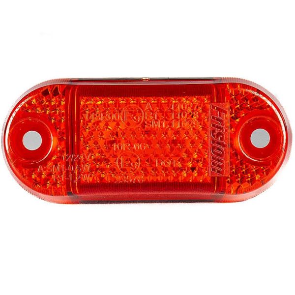 Mini luz de folga LED branca, âmbar ou vermelha FT-062 Aprovação Europeia A R1 SM1 fristom | LeonLeds