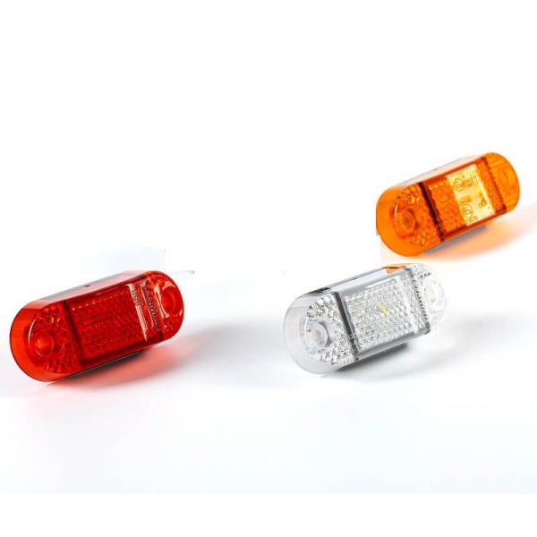 Mini feu de gabarit LED blanc, ambre ou rouge FT-062 Homologation européenne A R1 SM1 fristom | LéonLeds