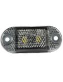 Mini feu de gabarit LED fumé FT-062 foncé Approbation européenne A R1 SM1 FT-062 B LED DARK