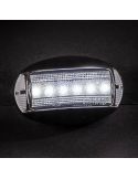Piloto LED de galibo ovalado Blanco FT-067 B LED A R1 SM1 12V - 36V