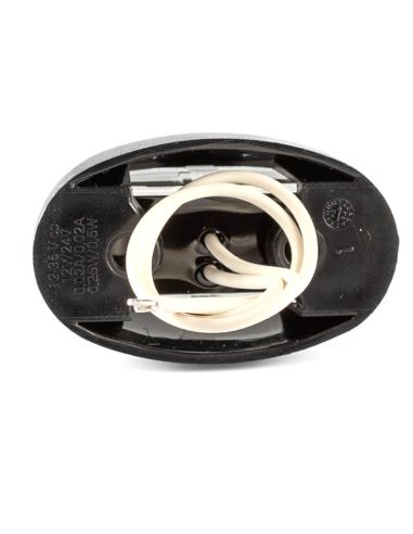 Piloto LED de galibo ovalado Blanco FT-067 B LED A R1 SM1 12V - 36V