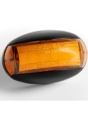Piloto LED de galibo ovalado ambar FT-067 Z LED A R1 SM1 12V - 36V