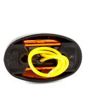 Piloto LED de galibo ovalado ambar FT-067 Z LED A R1 SM1 12V - 36V