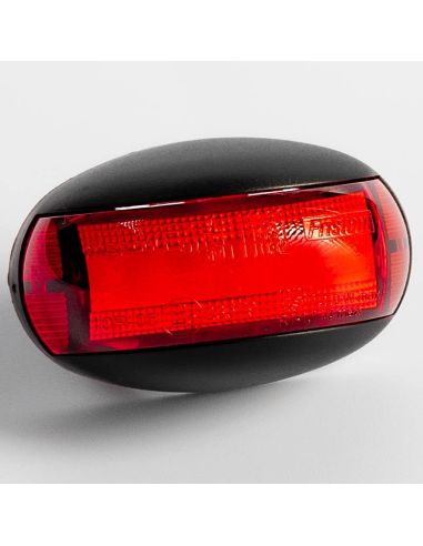Indicador LED de folga oval Vermelho FT-067 C LED A R1 SM1 12V - 36V