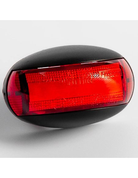 Indicador LED de folga oval Vermelho FT-067 C LED A R1 SM1 12V - 36V