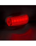 Indicador LED de folga oval Vermelho FT-067 C LED A R1 SM1 12V - 36V Fristom