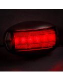 Foco LED Oval Preto FT-067 LED Escuro A R1 SM1 12V - 36V FT-067 C LED | LeonLeds