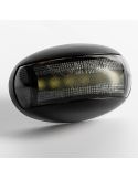 Piloto LED de galibo ovalado Black FT-067 Dark LED A R1 SM1 12V - 36V FT-067 B LED | LeonLeds