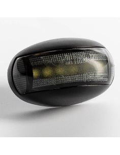Foco LED Oval Preto FT-067 LED Escuro A R1 SM1 12V - 36V FT-067 B LED | LeonLeds