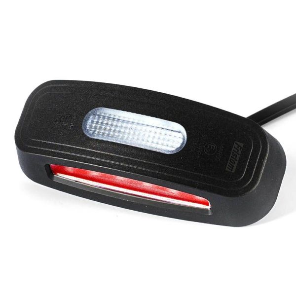 Piloto LED de galibo de 3 funciones con luz de galibo lateral, delantera y trasera SM1 A R1 12V 24V Fristom | LeonLeds