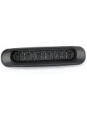 Barra LED Estroboscópica Ambar para emergencia ahumada 6 Programas XA1 NR65 12V-36V FT-200 LED DARK Fristom | LeonLeds