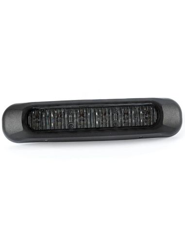 Barra LED Estroboscópica Ambar para emergencia ahumada 6 Programas XA1 NR65 12V-36V FT-200 LED DARK Fristom | LeonLeds