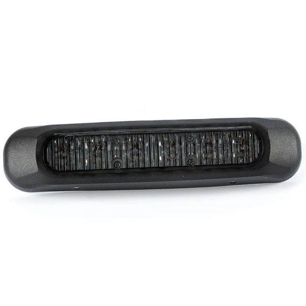 Barra LED Estroboscópica Ambar para emergencia ahumada 6 Programas XA1 NR65 12V-36V FT-200 LED DARK Fristom | LeonLeds