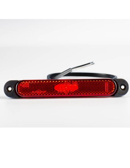 Barre de dégagement LED avec réflecteur rouge FT-065 LED fixation par 2 vis A R1 SM1 et IA FT-065 c LED
