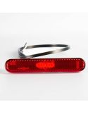 Barre LED de dégagement avec réflecteur adhésif FT-065 C Ruban LED Rouge A R1 SM1 et IA Fristom | LéonLeds