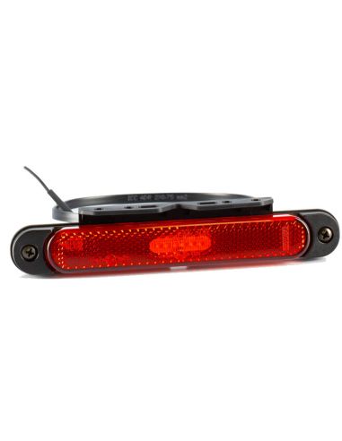 Barra LED de galibo con reflectante y soporte FT-065 C+K LED Blanca Ambar y Roja A R1 SM1 y IA Fristom | LeonLeds