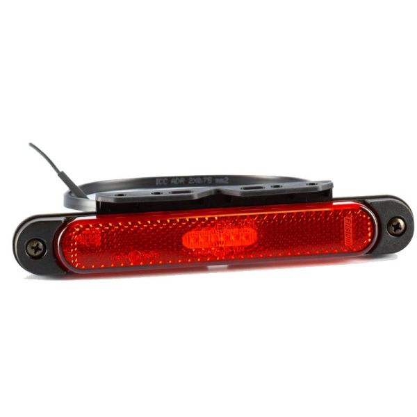 Barra LED de galibo con reflectante y soporte FT-065 C+K LED Blanca Ambar y Roja A R1 SM1 y IA Fristom | LeonLeds