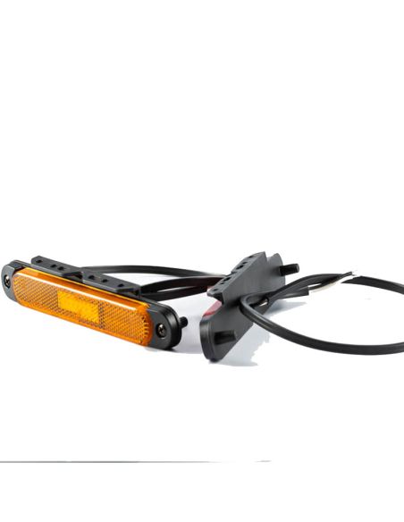 Barra LED de galibo con reflectante y soporte FT-065 Z+K LED Blanca Ambar y Roja A R1 SM1 y IA Fristom | LeonLeds