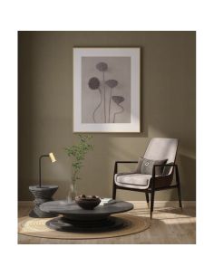 Lampe de table SAL, finition noir et doré, petite et grande 2