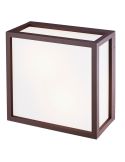 Plafón exterior 2 Luces UTAH 2 Luces ip65, marrón IP65