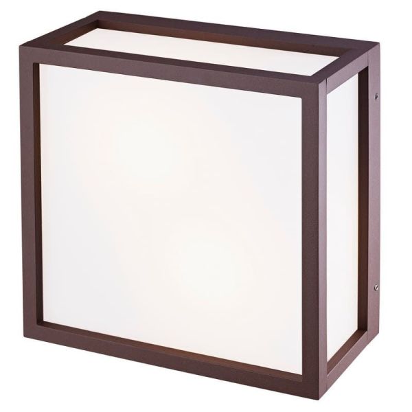 Plafón exterior 2 Luces UTAH 2 Luces ip65, marrón IP65